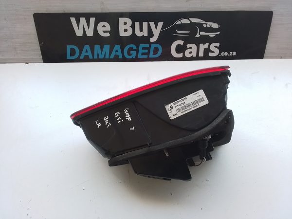 VW Volkswagen Golf MK7 GTI RHS Inner Taillight Smoked LED OEM - Image 3