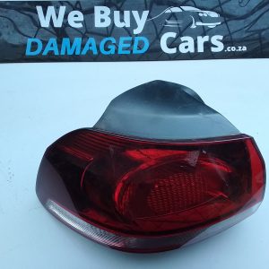 VW Volkswagen Golf MK6 GTI Outer LHS Tail light LED Smoked OEM