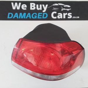 VW Volkswagen Golf MK6 GTI Outer RHS Tail light Smoked OEM