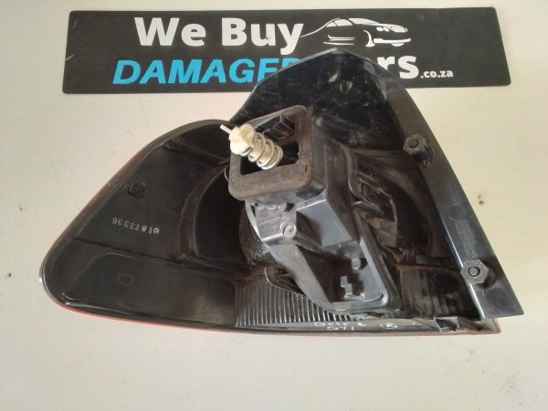 VW Volkswagen Golf MK6 GTI Outer RHS Tail light Smoked OEM - Image 3