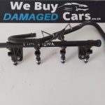 Fiat Sienna/Strada 1.2 Fuel injectors x4 with fuel Rail OEM