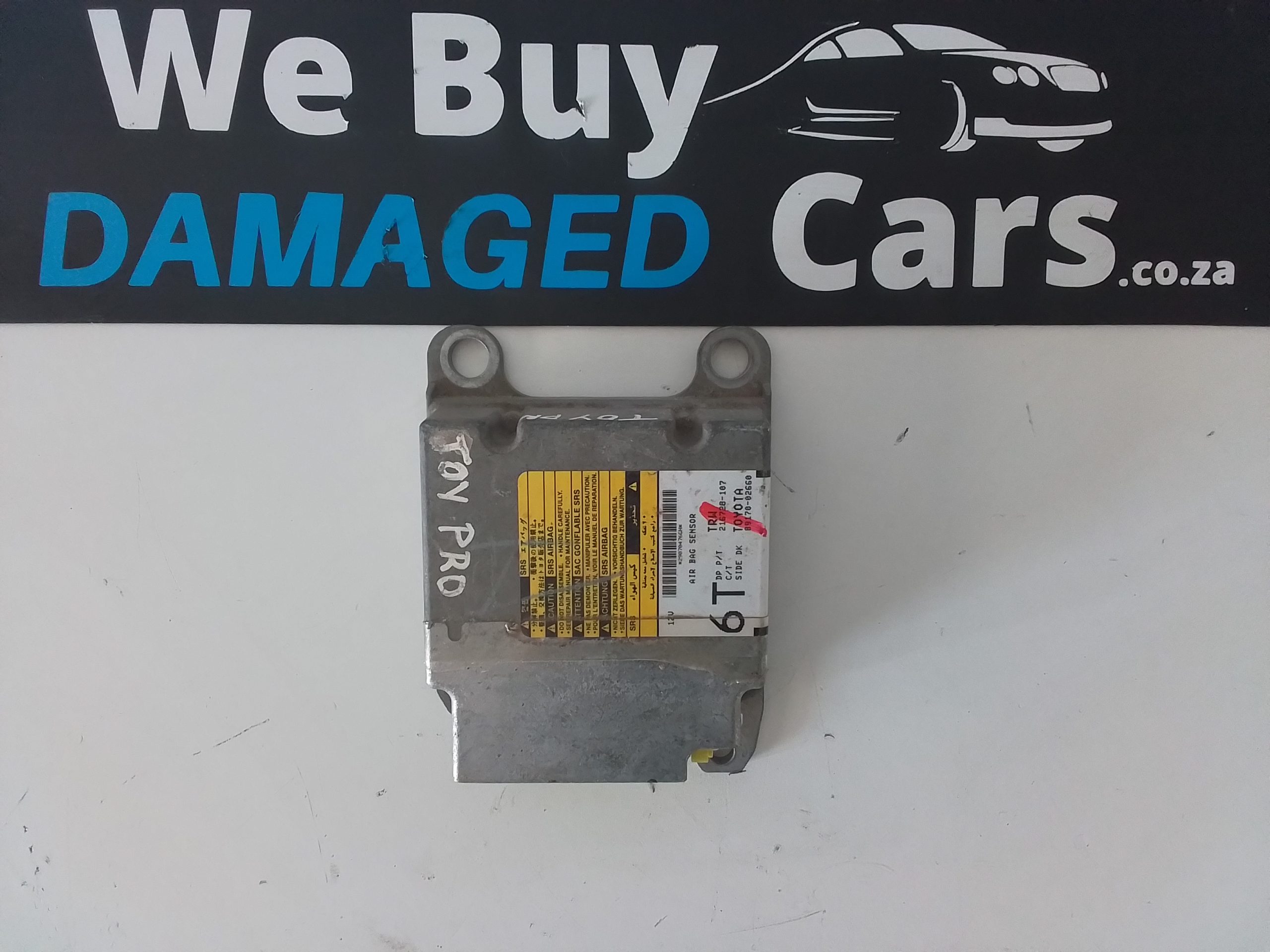 Toyota Corolla 2.0 D4D 2AD Airbag Module 2009 OEM