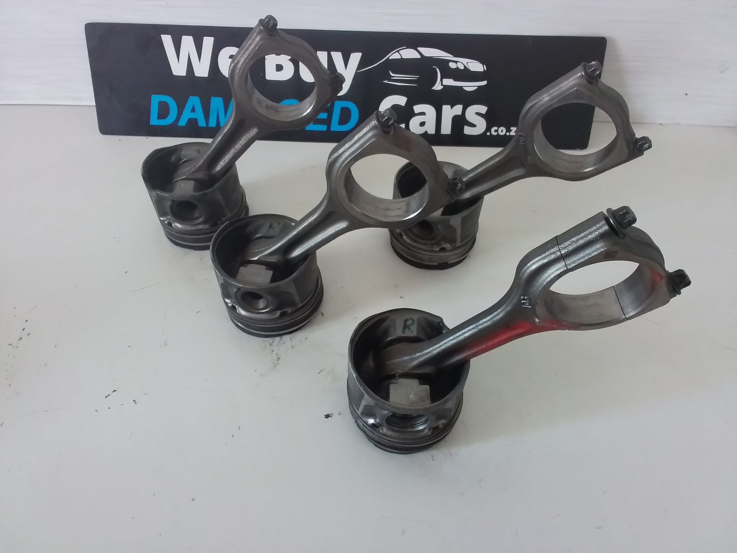 Ford Figo 1.5 TDCI Con Rods with Piston (singles) OEM