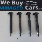 Mercedes Benz C200 CDI W204 Diesel Injectors SET of 4 OEM