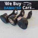 Ford Bantam Rocam Con Rods and Pistons Singles OEM