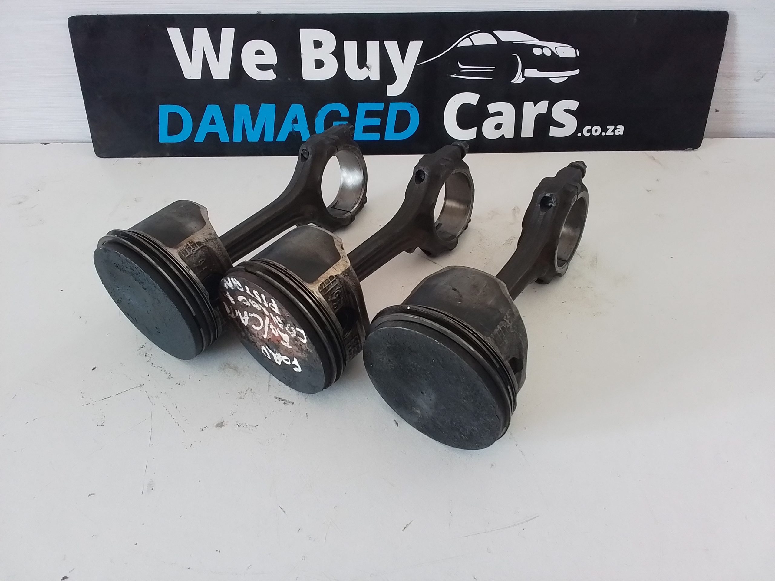 Ford Bantam Rocam Con Rods and Pistons Singles OEM