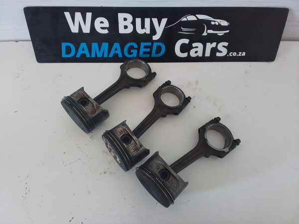 Ford Bantam Rocam Con Rods and Pistons Singles OEM - Image 3