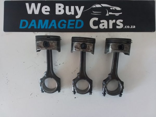 Ford Bantam Rocam Con Rods and Pistons Singles OEM - Image 4