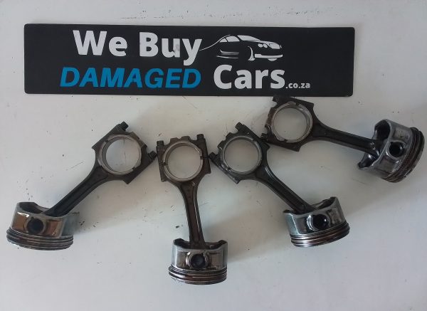 Ford Focus ST1/2 2.5T 5-Cylinder Con Rods and Pistons Singles OEM - Image 3