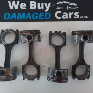 Ford Focus ST1/2 2.5T 5-Cylinder Con Rods and Pistons Singles OEM