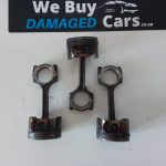 Nissan NV350 QR25 Con Rods Pistons Singles OEM
