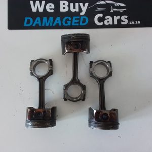 Nissan NV350 QR25 Con Rods Pistons Singles OEM