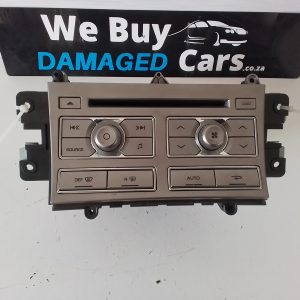 Jaguar XF Radio & Climate Control Panel 2011 OEM