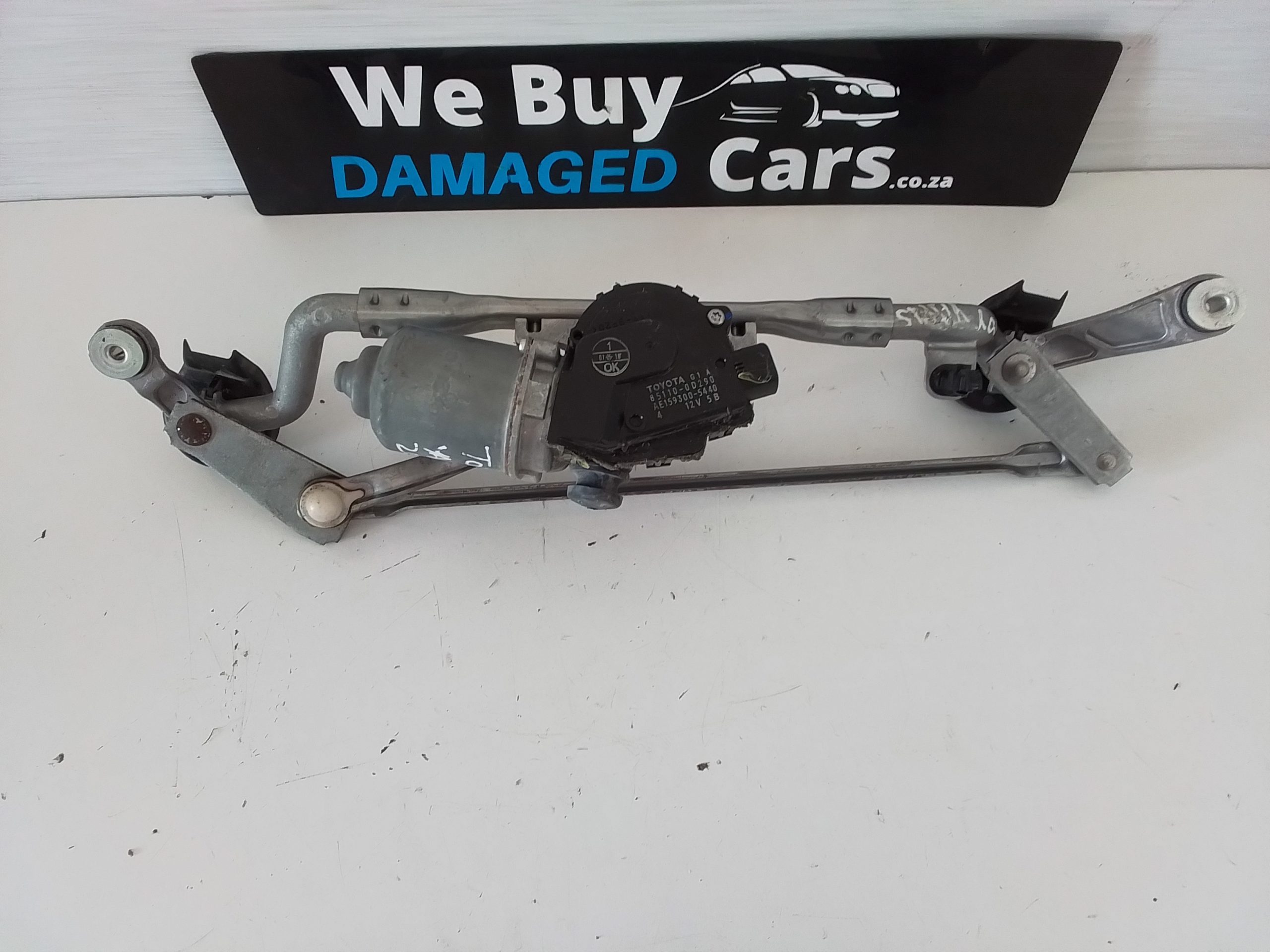 Toyota Yaris 2018 1.5 2NR Wiper Motor and Mechanism OEM