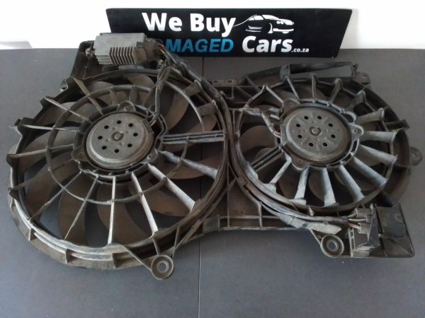 Audi A6 2.4 Complete Fan Unit with Module 2007 OEM - Image 4