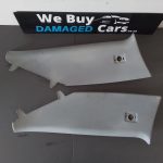 Jaguar XF Grey Rear Interior Covers (Pair) 2013 OEM