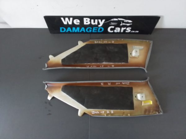Jaguar XF Grey Rear Interior Covers (Pair) 2013 OEM - Image 3