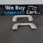 Toyota Corolla Grab Handles 2009 Grey Pair OEM