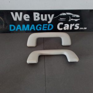Toyota Corolla Grab Handles 2009 Grey Pair OEM