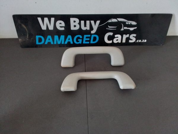 Toyota Corolla Grab Handles Grey Pair 2009 OEM