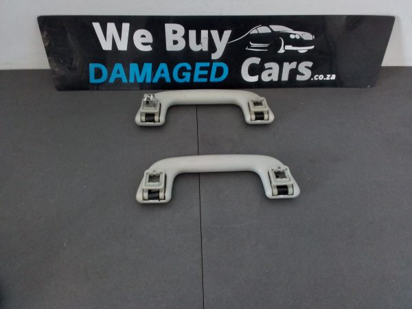 Toyota Corolla Grab Handles Grey Pair 2009 OEM - Image 3