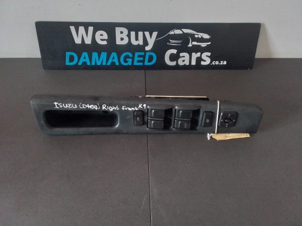Isuzu KB Series RHS Front Window Master Switch with Surround 2009 OEM