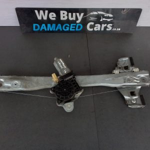 Chevrolet Cruze LHS Rear Window Mechanism and Motor 2013 OEM