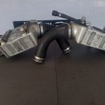 BMW F10 550i N63 Intercooler with Boost Pipe and Rubber Cuppling (singles) OEM
