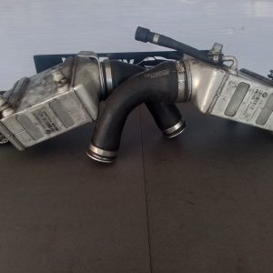 BMW F10 550i N63 Intercooler with Boost Pipe and Rubber Cuppling (singles) OEM