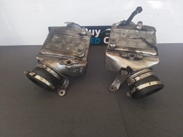 BMW F10 550i N63 Intercooler with Boost Pipe and Rubber Cuppling (singles) OEM - Image 4