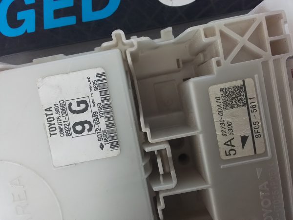 Toyota Yaris 2018 1.5 2NR Body Control Module OEM - Image 3
