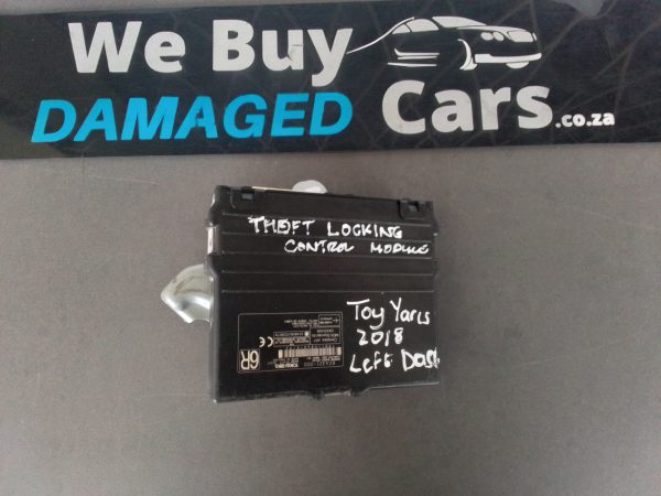 Toyota Yaris 2018 1.5 2NR Theft Locking Control Module OEM
