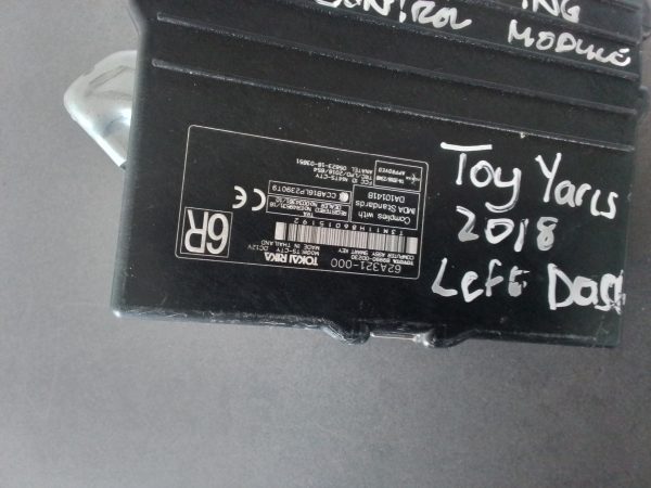 Toyota Yaris 2018 1.5 2NR Theft Locking Control Module OEM - Image 4